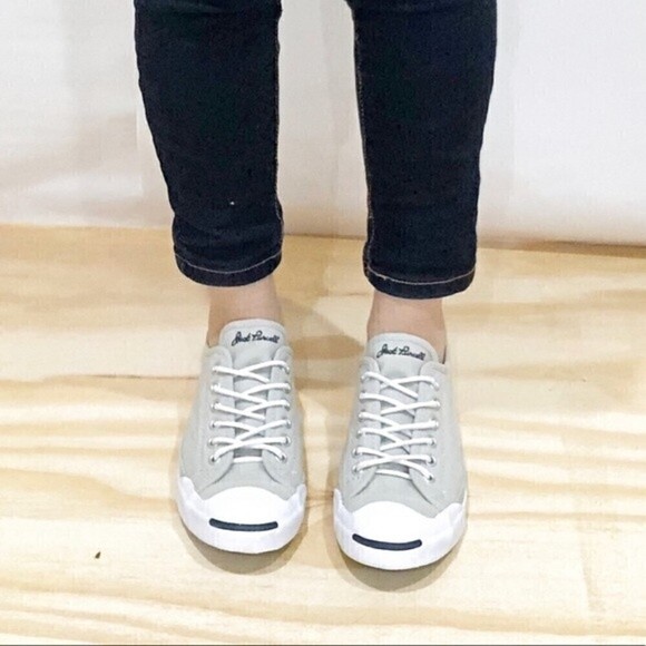 Converse Jack Purcell Canvas Low Sneakers Women’s 6.5 - Picture 7 of 8